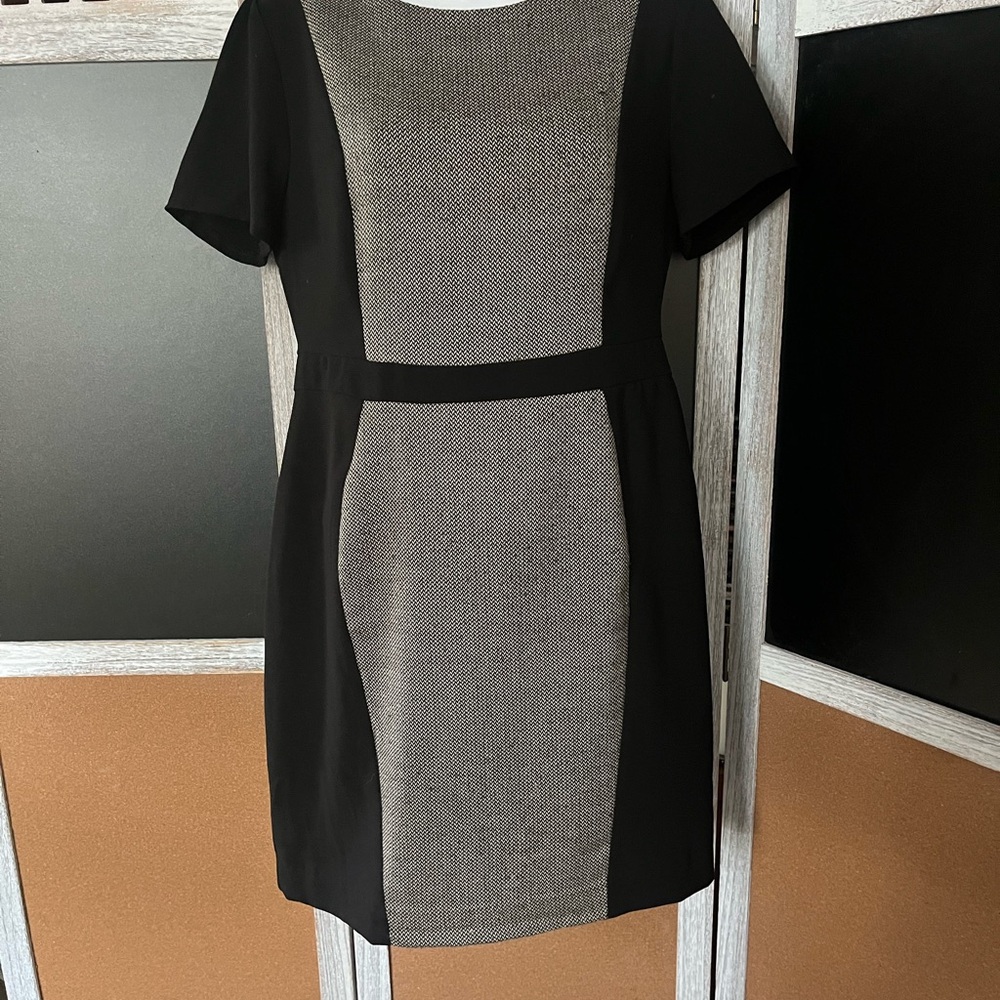 Forever 21 Black and White Sheath Mini Dress